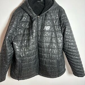 New Balance Fleece-Lined Jacket in Black